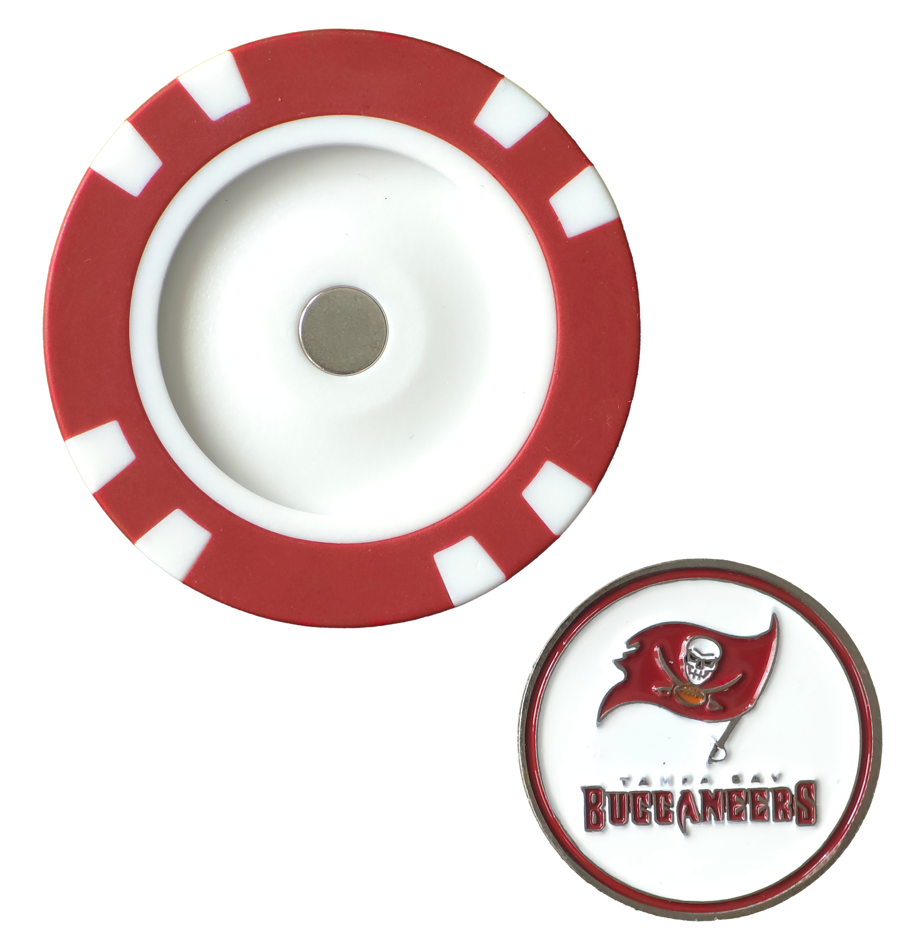 Officially Licensed Tampa Bay Buccaneers Poker Chip Ball Marker