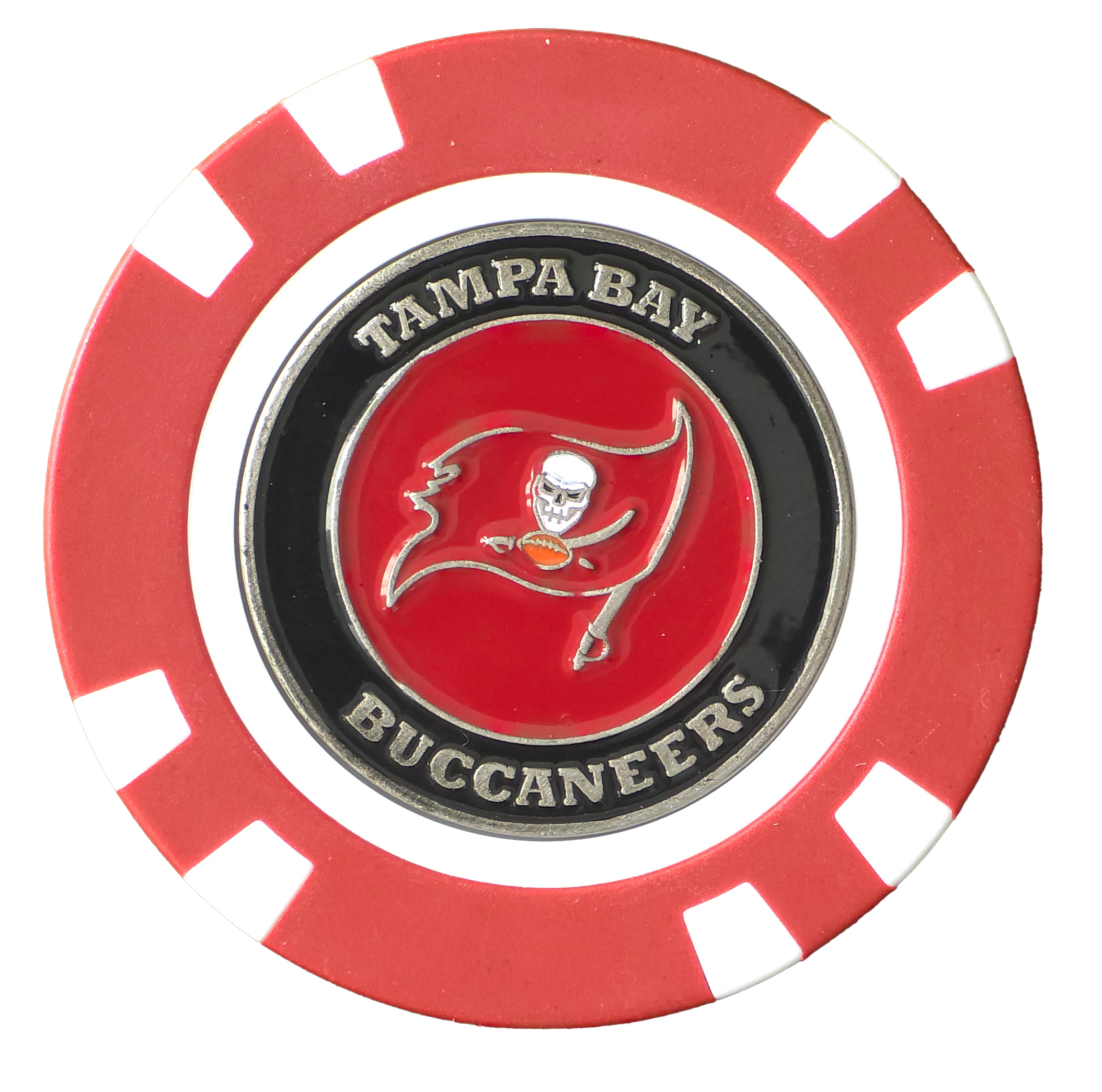 Officially Licensed Tampa Bay Buccaneers Poker Chip Ball Marker