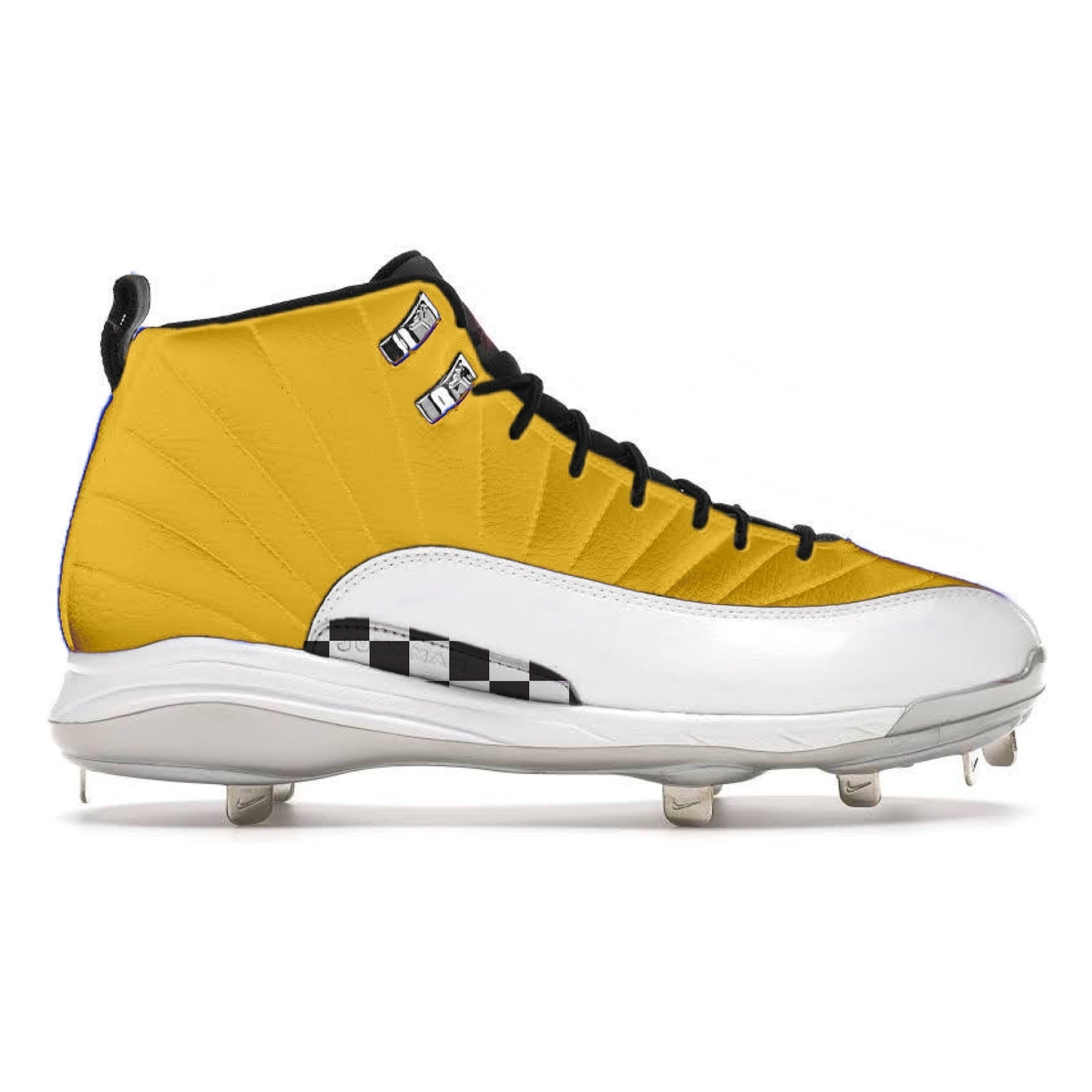 "Taxi" Jordan 12 Retro Cleats