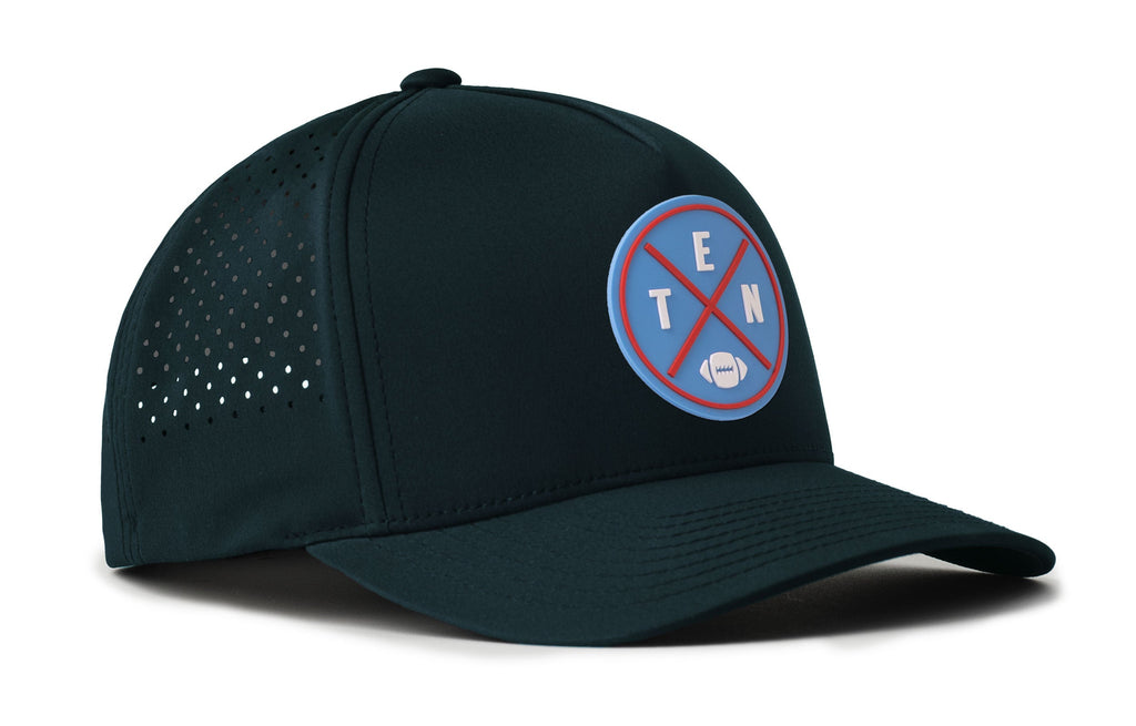 Tennessee Football Performance 5-Panel Hat  |  Columbia Blue TEN X Flexfit Snapback