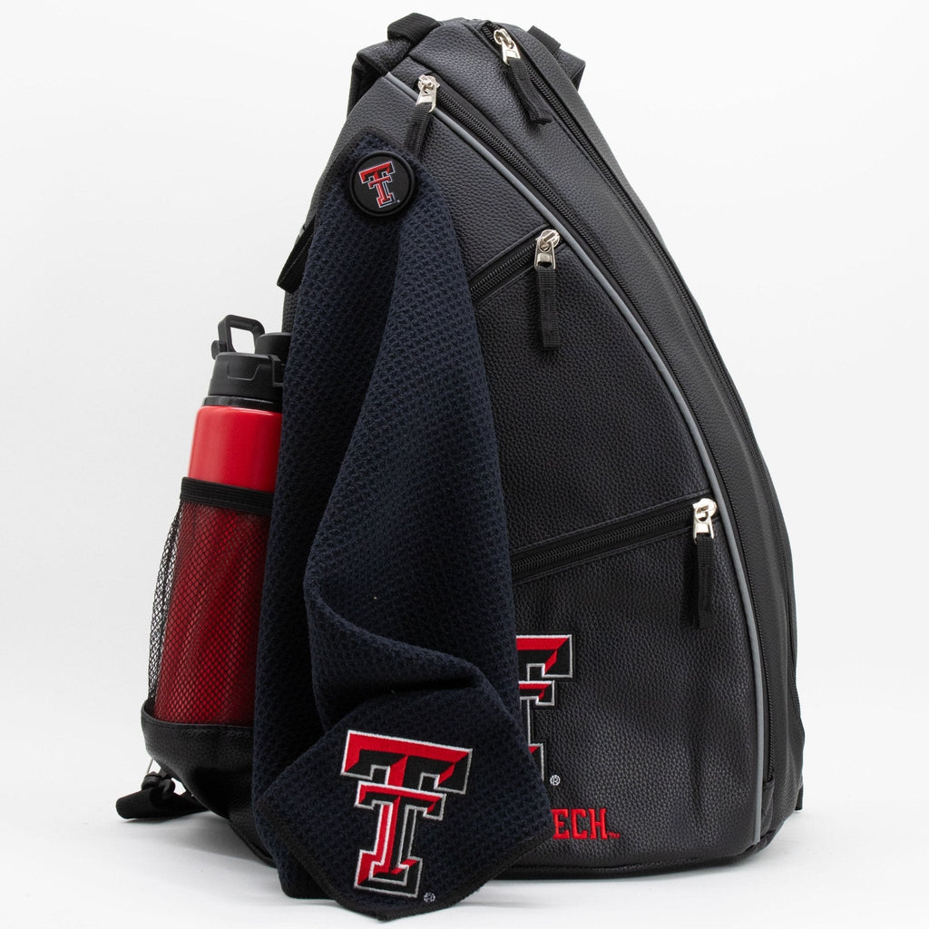 Texas Tech Red Raiders PU Leather Backpack