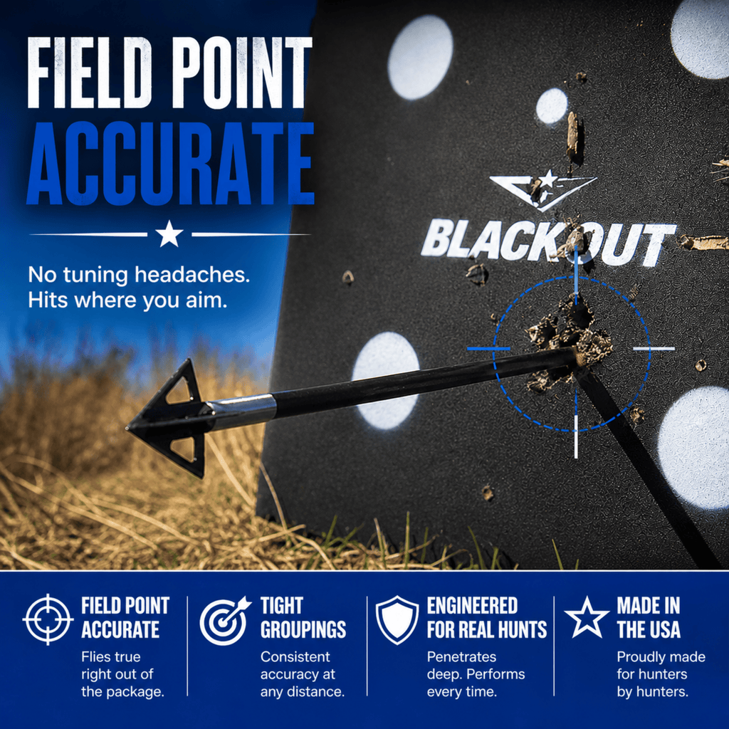 TOTA | 125 grain broadhead | 1-inch vented | fixed blade