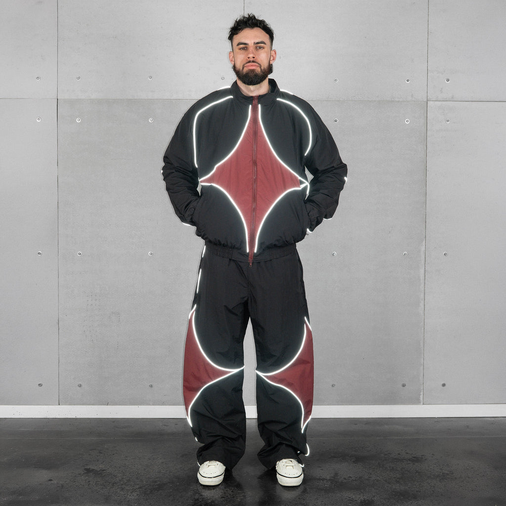 Commons Star Reflective Tracksuit Zip-Up