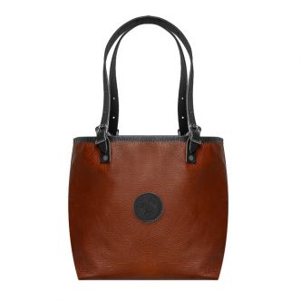 Bison Leather Travel Tote