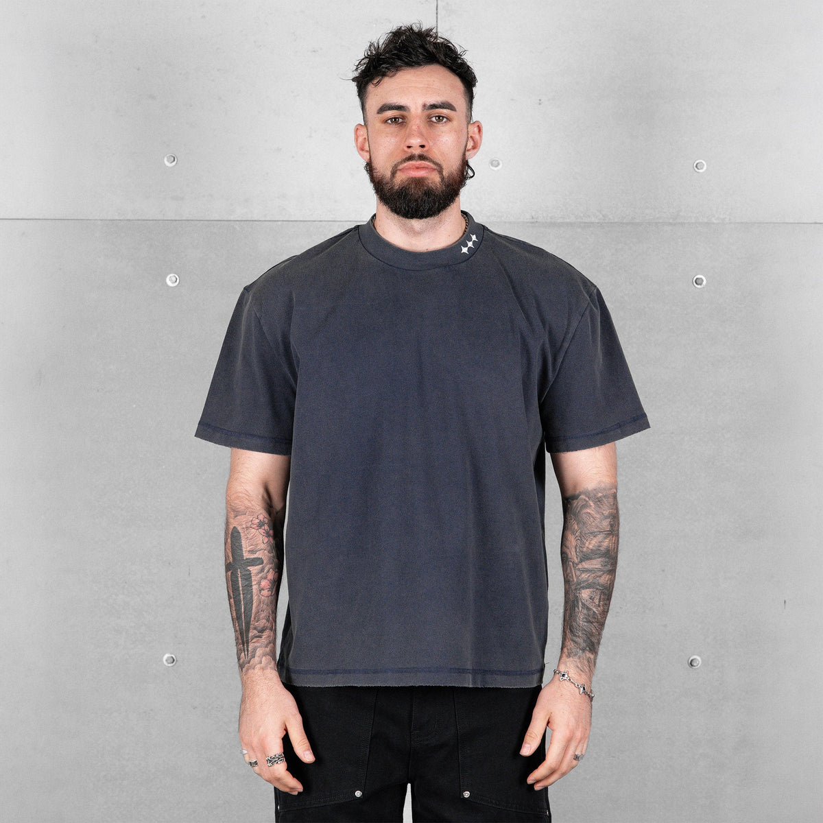Commons Uniform Tee Washed Navy