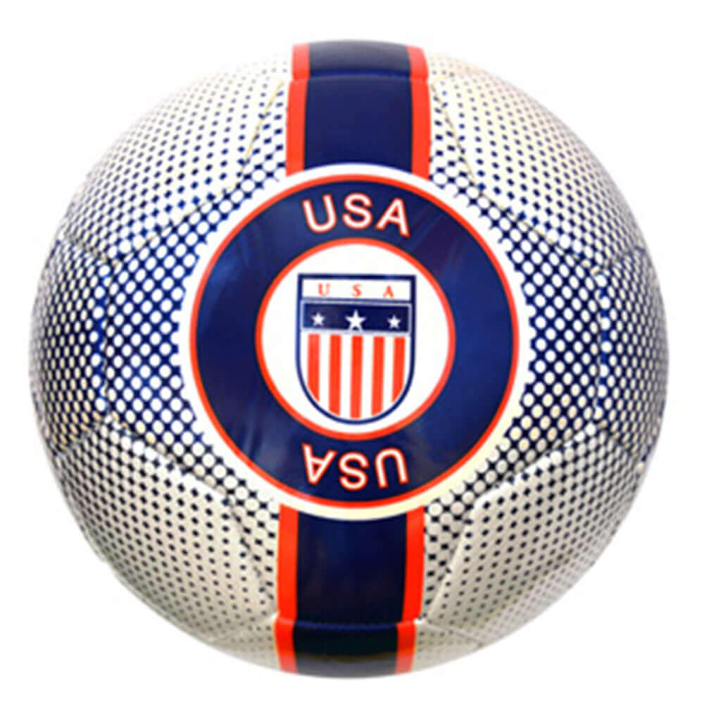 Y18 Usa Soccer Ball-White