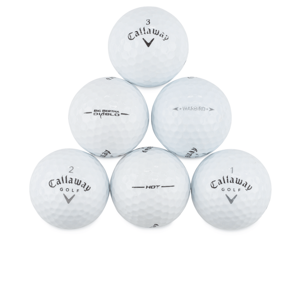 Used Callaway Mix Golf Balls - 1 Dozen