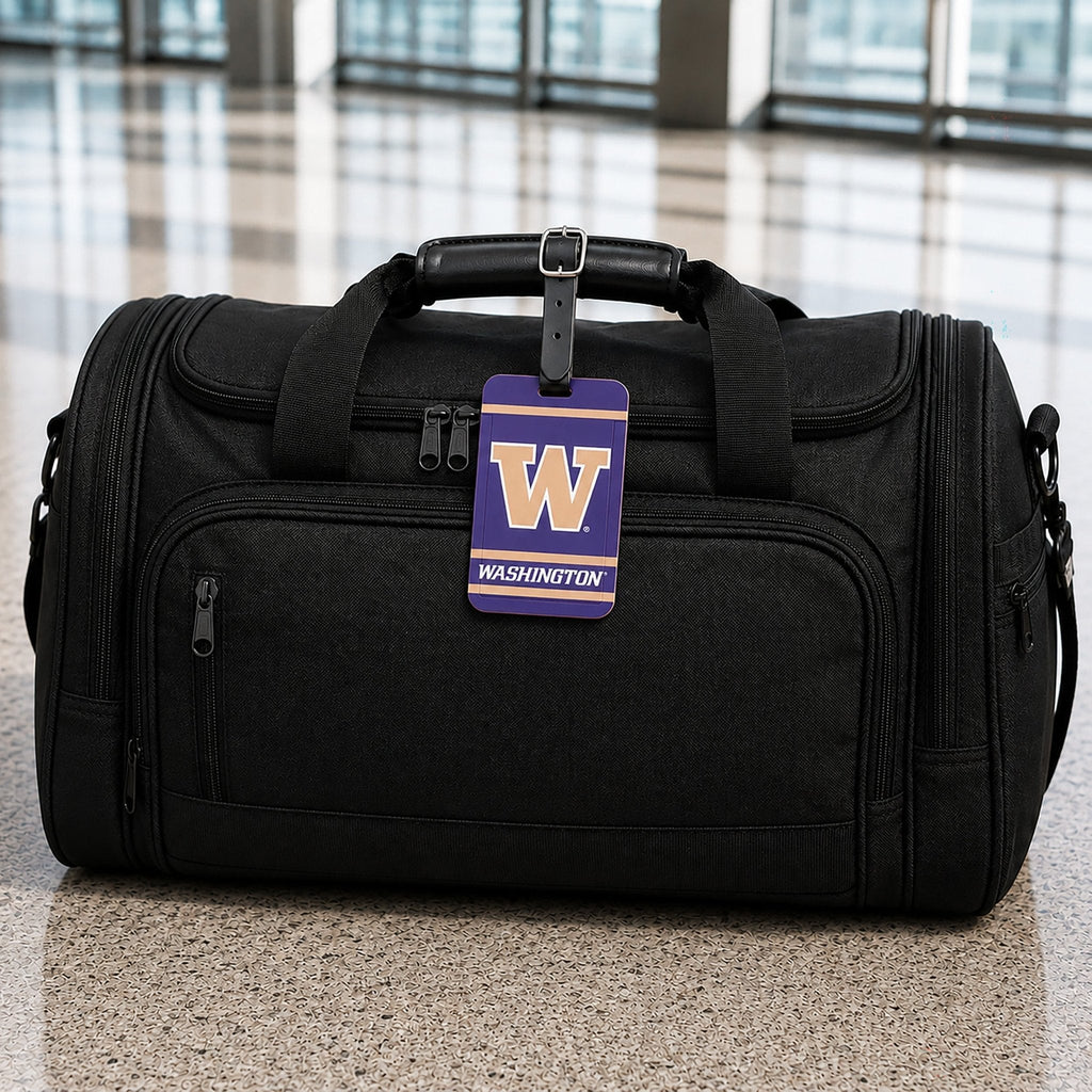 Washington Huskies Golf Bag Tag