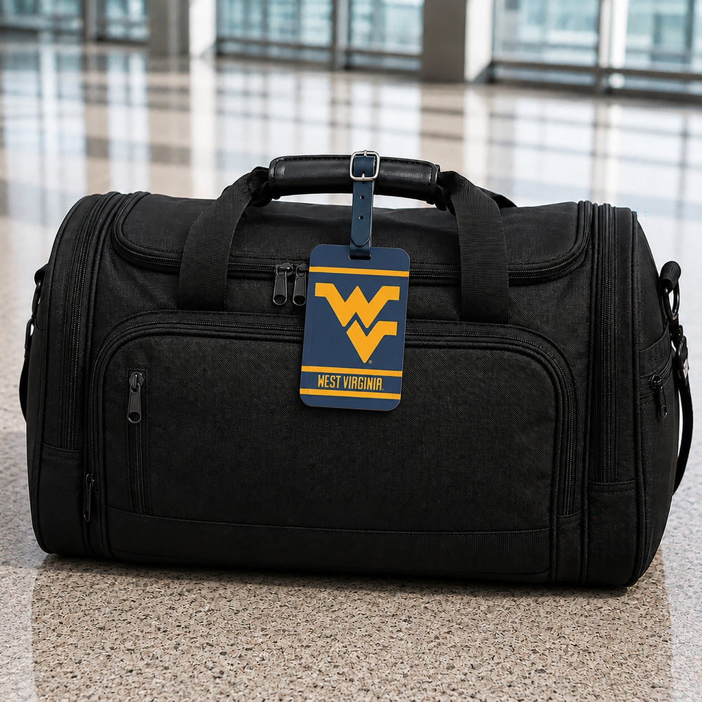 West Virginia Mountaineers Golf Bag Tag