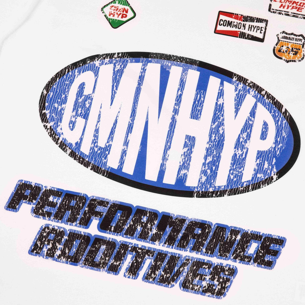 Common Hype Auto Icon Tee White