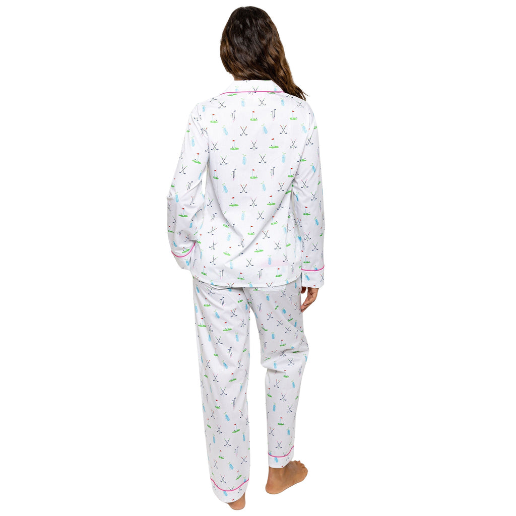 Women's Golf Long PJ Set