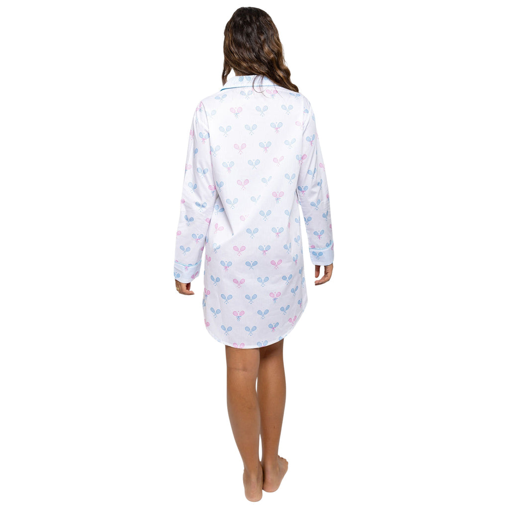 Women's Tennis Bows Night Shirt