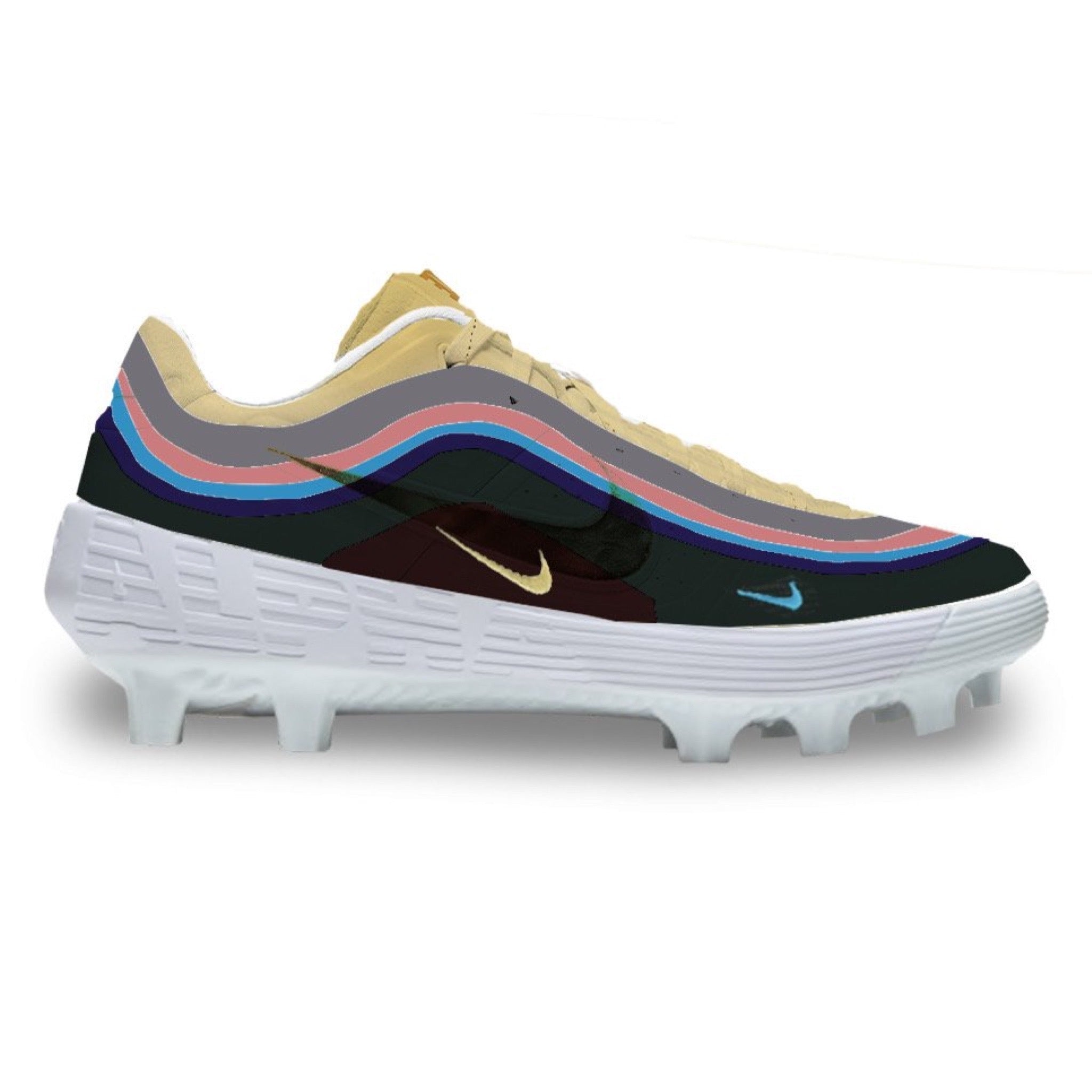"Wotherspoon" Nike Alpha Huarache Elite 2 Low Cleats