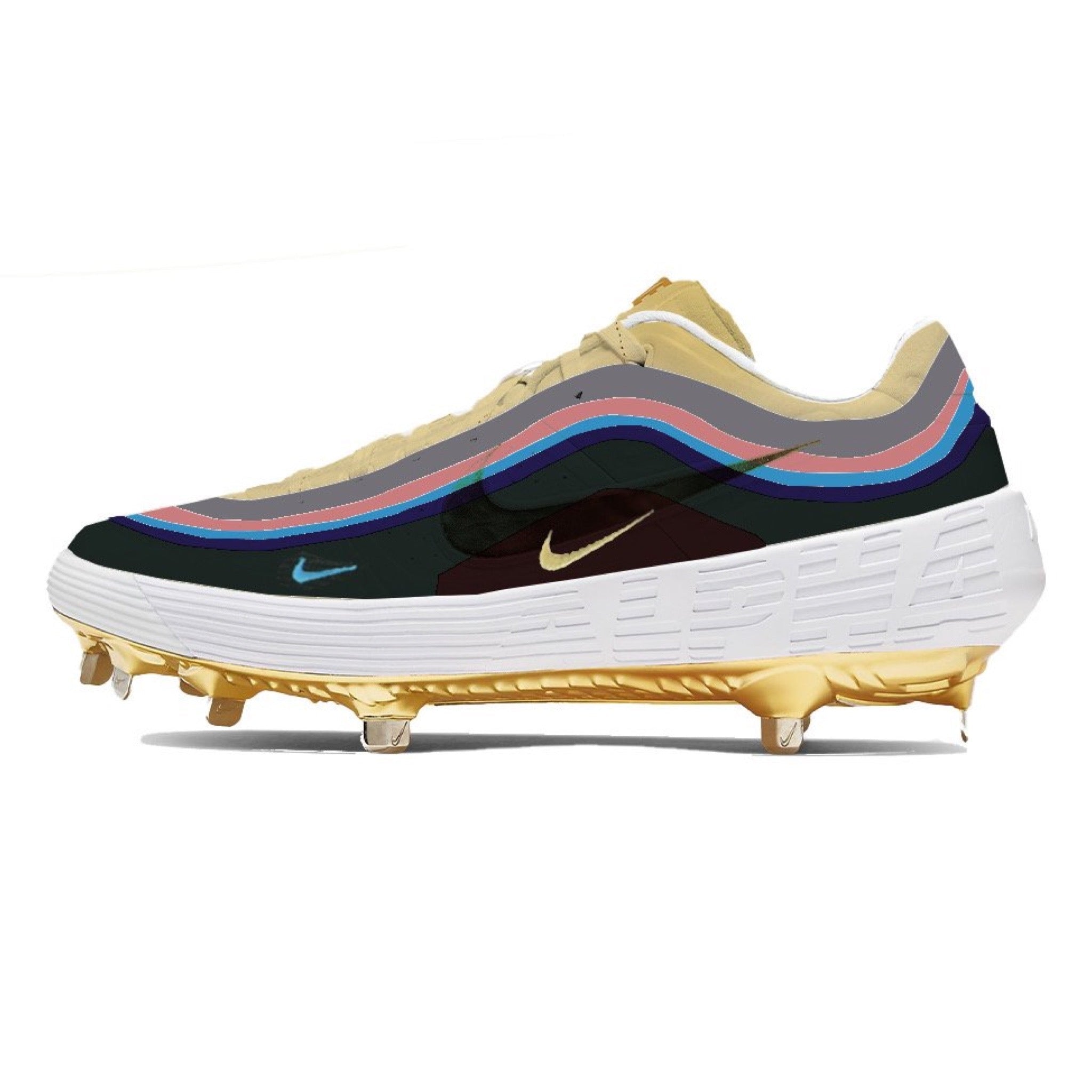 "Wotherspoon" Nike Alpha Huarache Elite 2 Low Cleats
