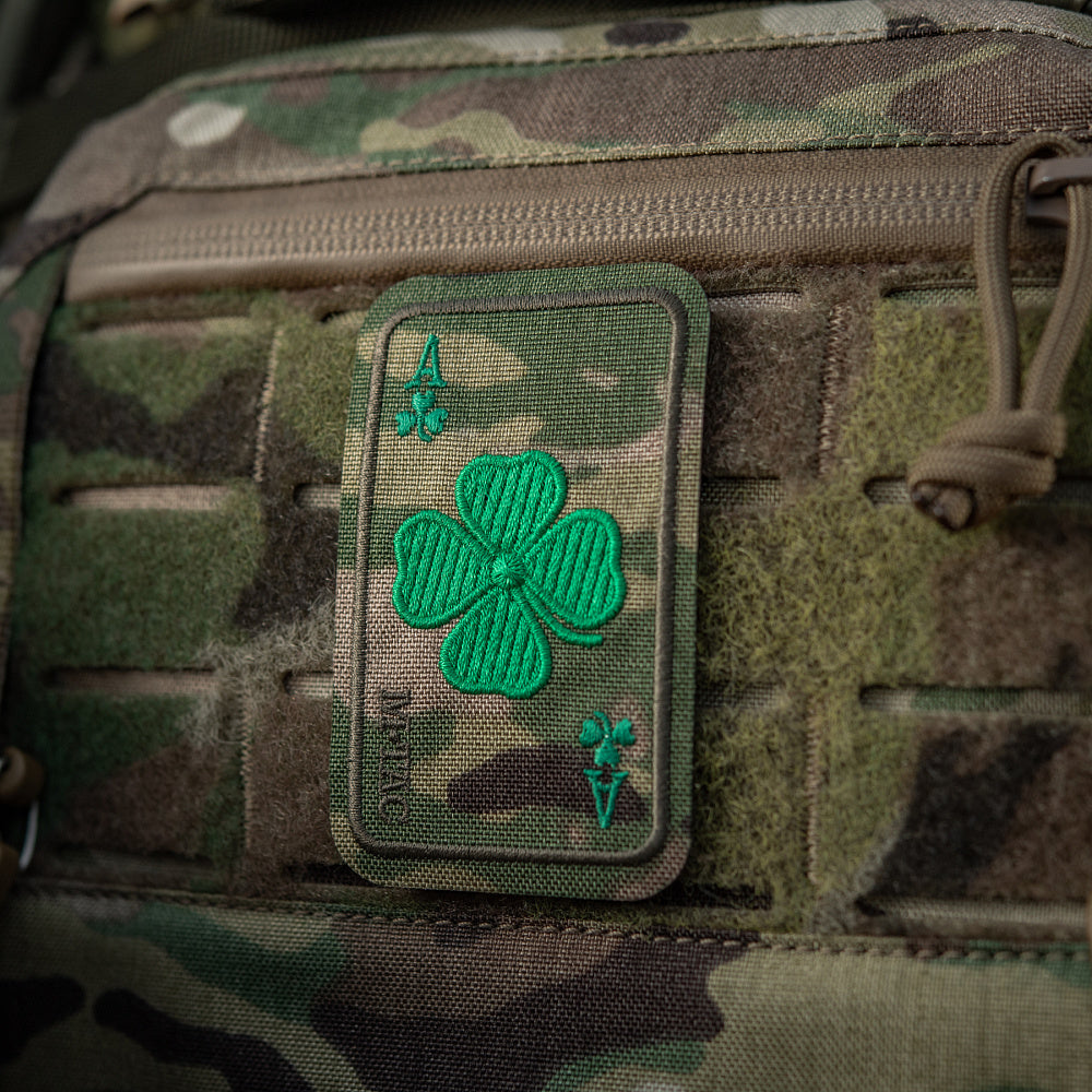 M-Tac Embroidered Patch Lucky Card